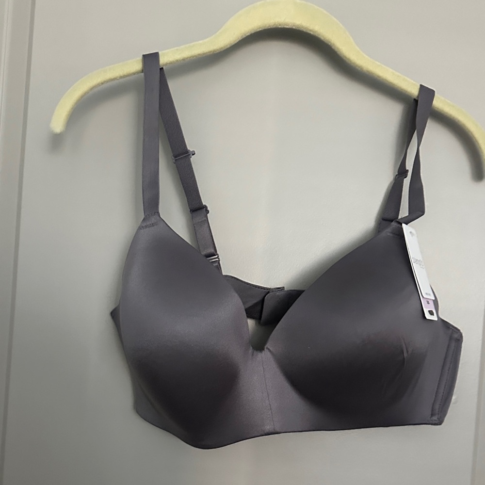 Sleek Gray Women's Bra